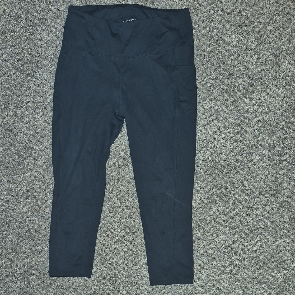 Beverly Hills Polo Club Black Leggings